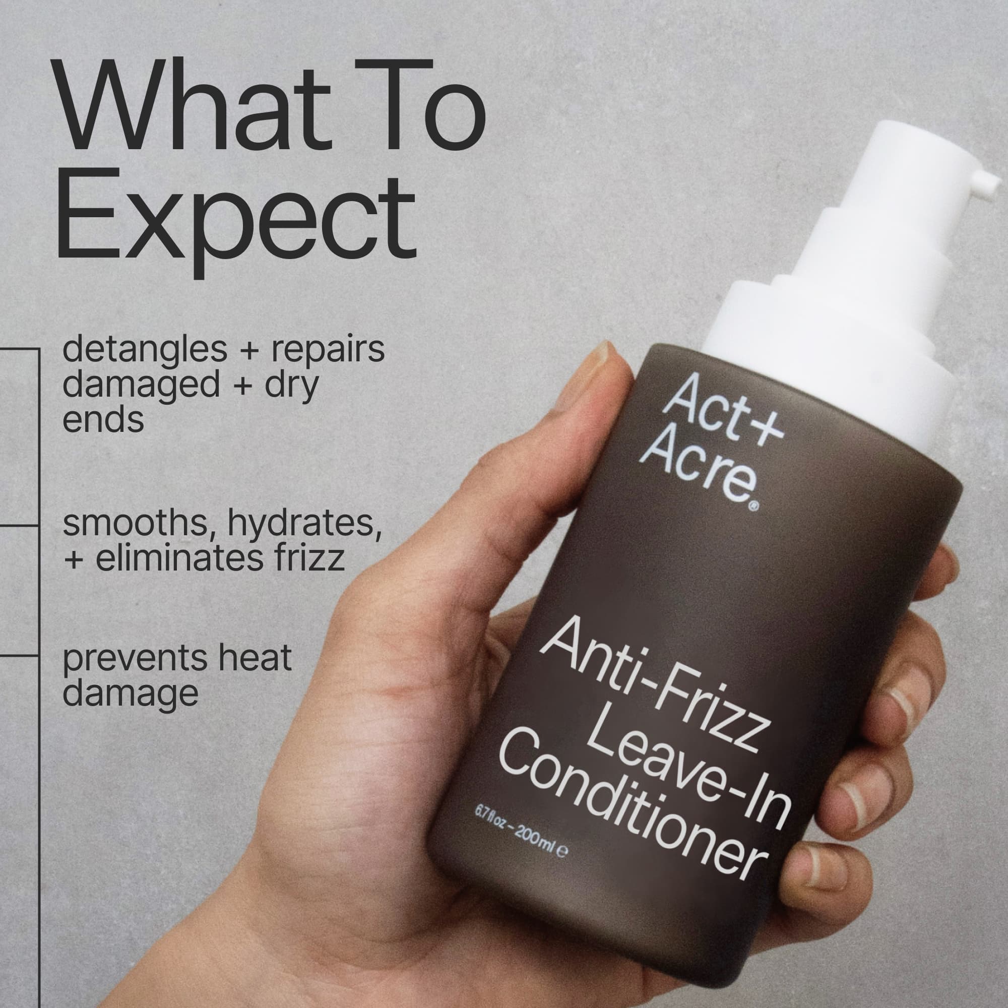 2% Squalane Anti-Frizz Leave In Conditioner - Image 2