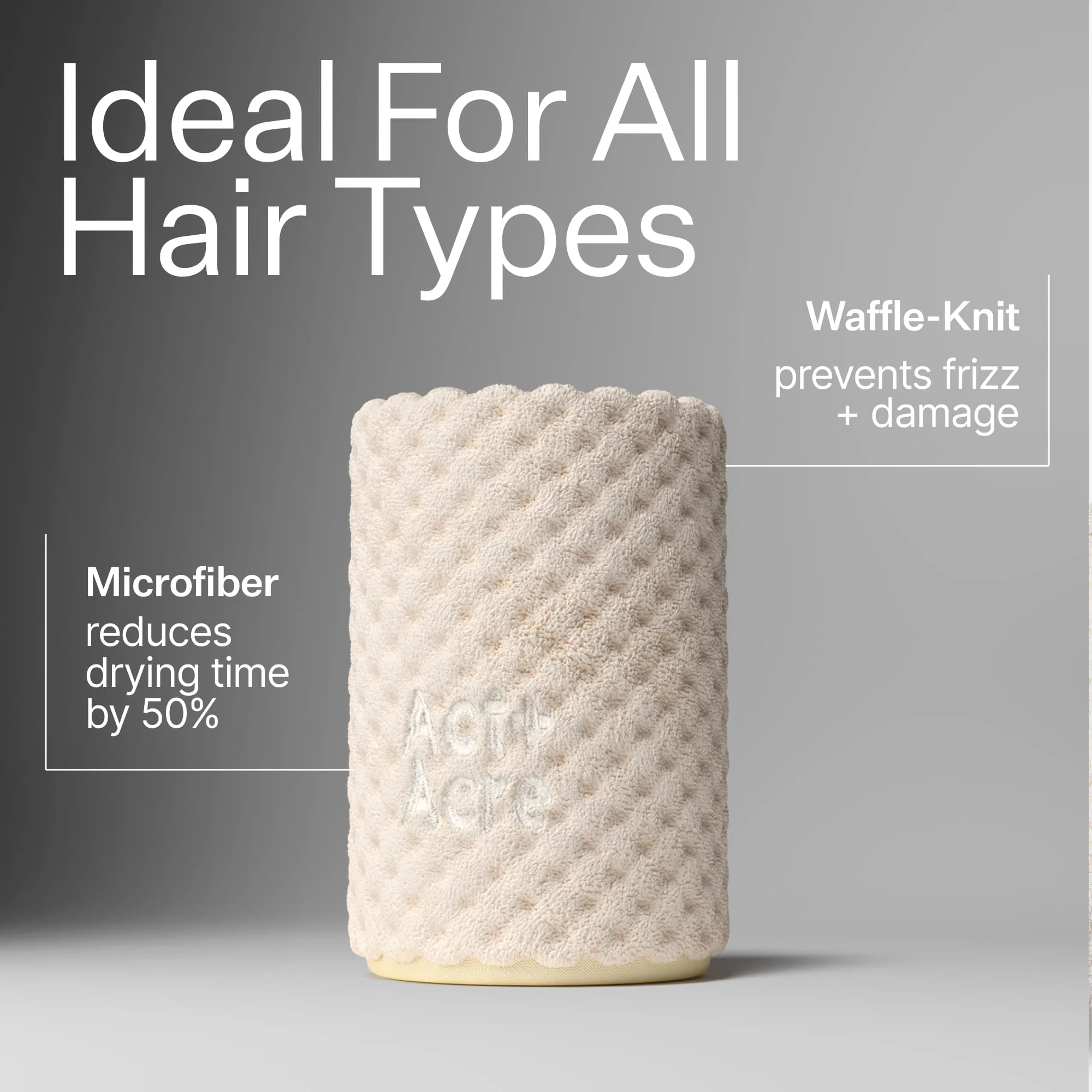 Microfiber Hair Towel - Image 3