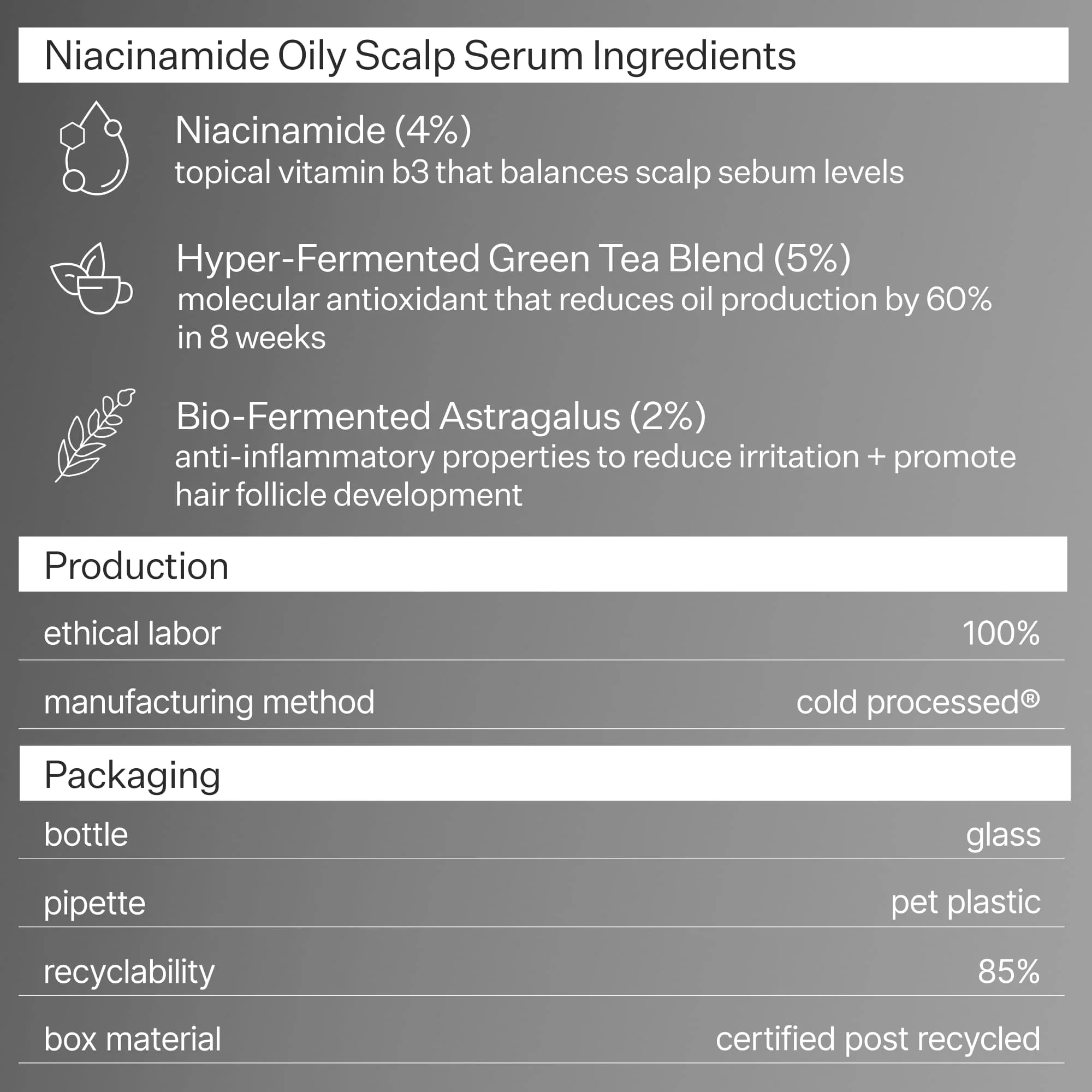 4% Niacinamide Oily Scalp Serum - Image 7